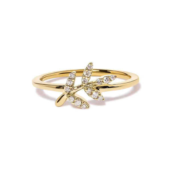 OLIVE BRANCHC RING BY JIA